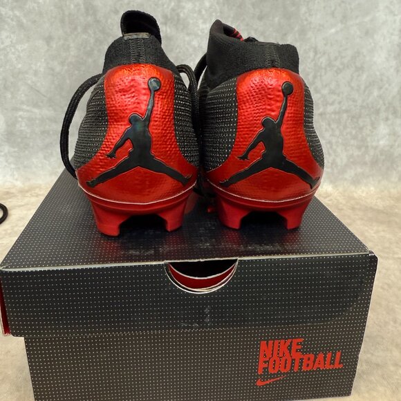 Phantom Vision Elite DF SE FG Jordan X PSG Soccer Cleat in Black and Red main image 5